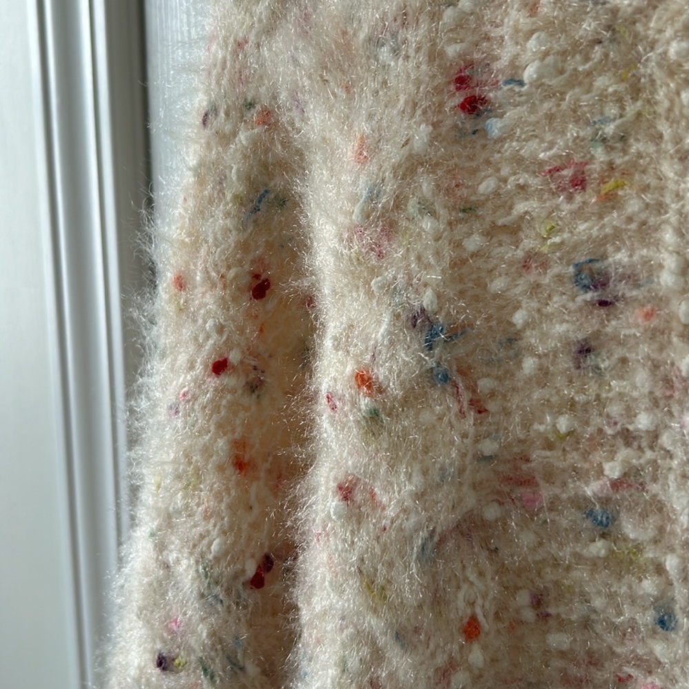 POL textured, fuzzy confetti sweater - Picture 4 of 4